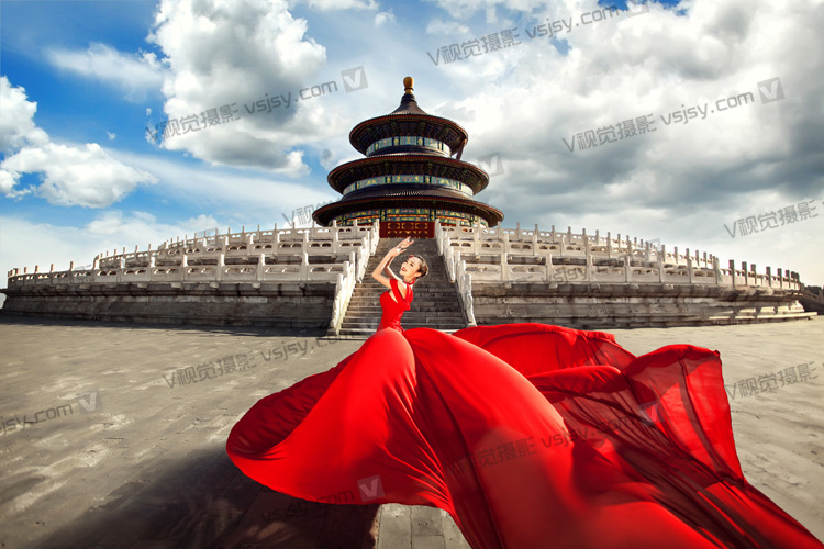 中国风婚纱照，V视觉摄影匠心十年