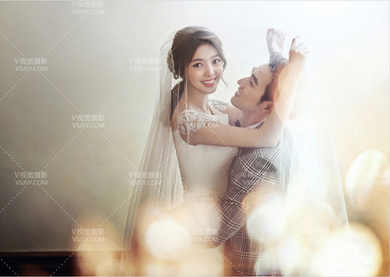 韩式婚纱照V视觉摄影北京最优惠