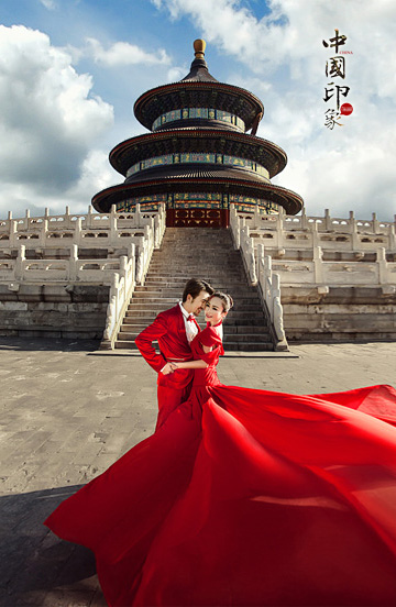 北京婚纱摄影工作室摄影作品欣赏